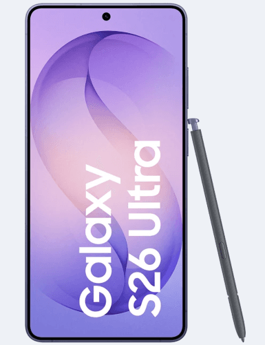 Samsung Galaxy S26 Ultra in Violet